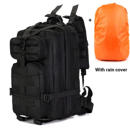 Tactical Backpack 30L fully packed and ready for adventure.