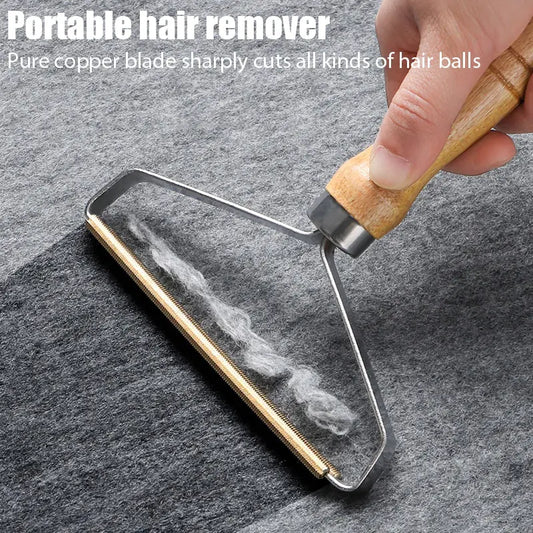 Close-up of the Pet Hair Remover showing its texture or cleaning surface.